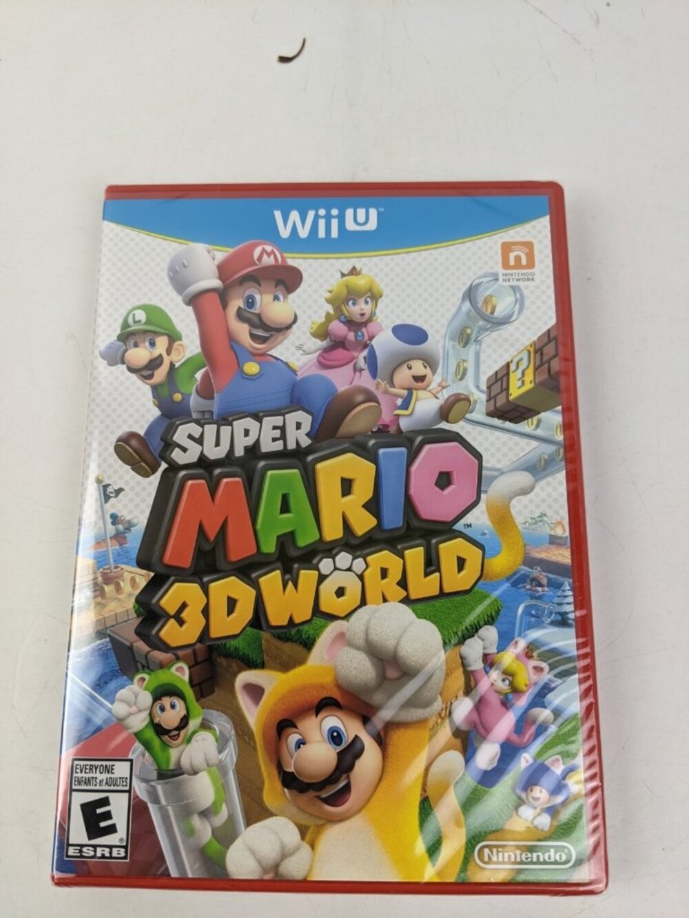 Super Mario 3D World (Nintendo Wii U, 2013 BRAND NEW SEALED GAME